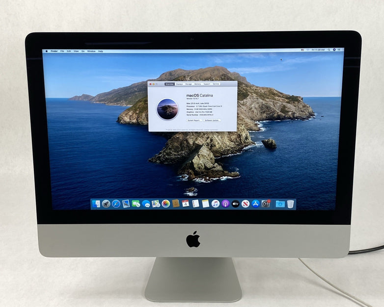 Apple A1418 iMac 21.5" 2013 2.7 GHz Core i5 8GB RAM 1TB HDD macOS 10.15.7
