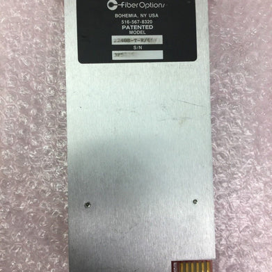Fiber Options Fiber Optic TX  2240B-T-R/6SXX   Untested