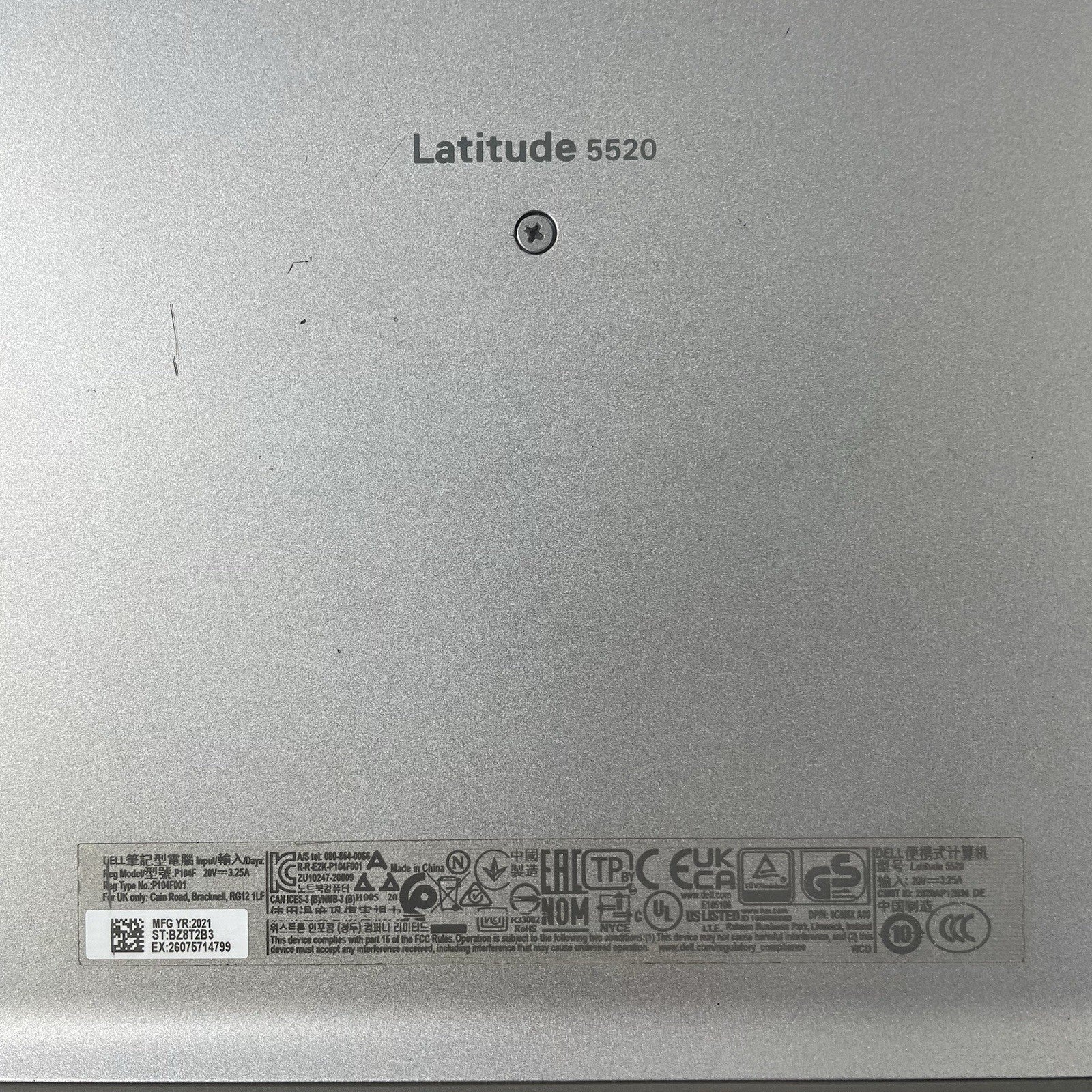 Dell Latitude 5520 15.6" i5-1135G7 2.40 GHz 8 GB RAM No SSD/OS/AC - READ17