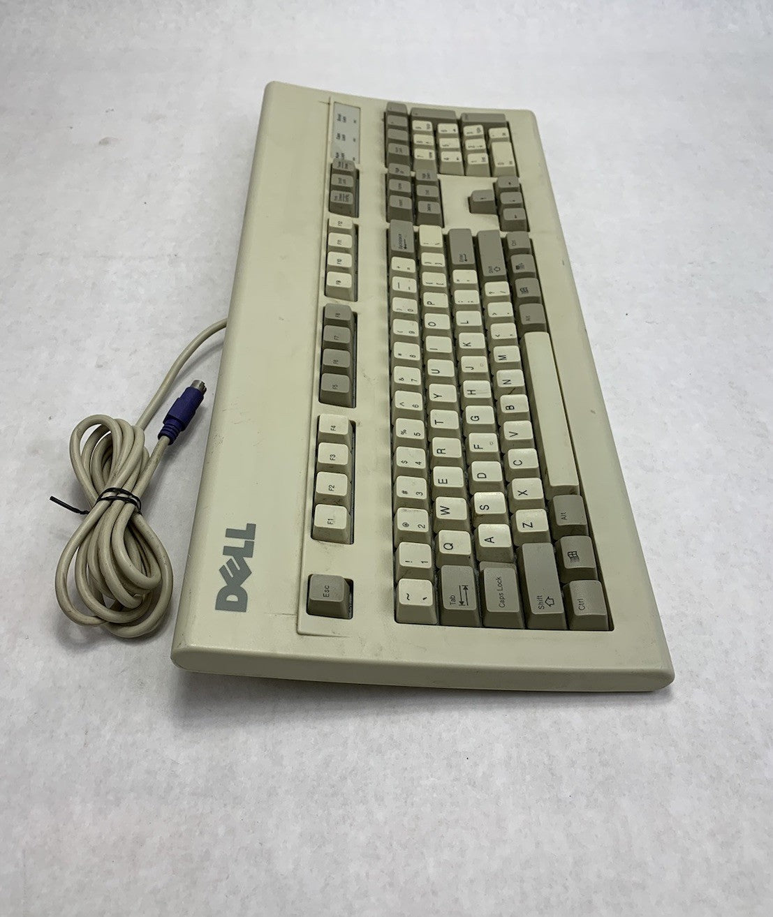 Dell AT101W PS/2 Wired Mechanical Vintage Keyboard