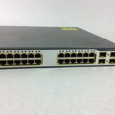 Cisco Catalyst WS-C3750G-24TS-S1U 24 Port Gigabit Network Switch