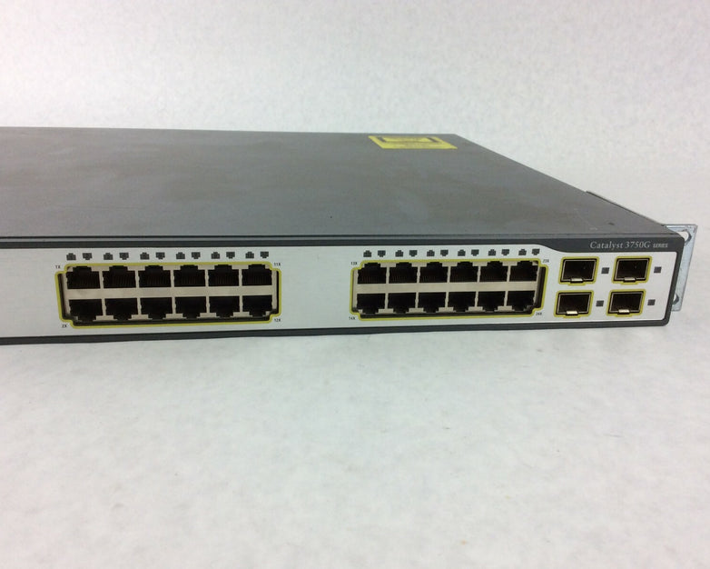 Cisco Catalyst WS-C3750G-24TS-S1U 24 Port Gigabit Network Switch
