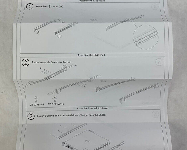 SonicWall 1U Rackmount Slide Parts Kit