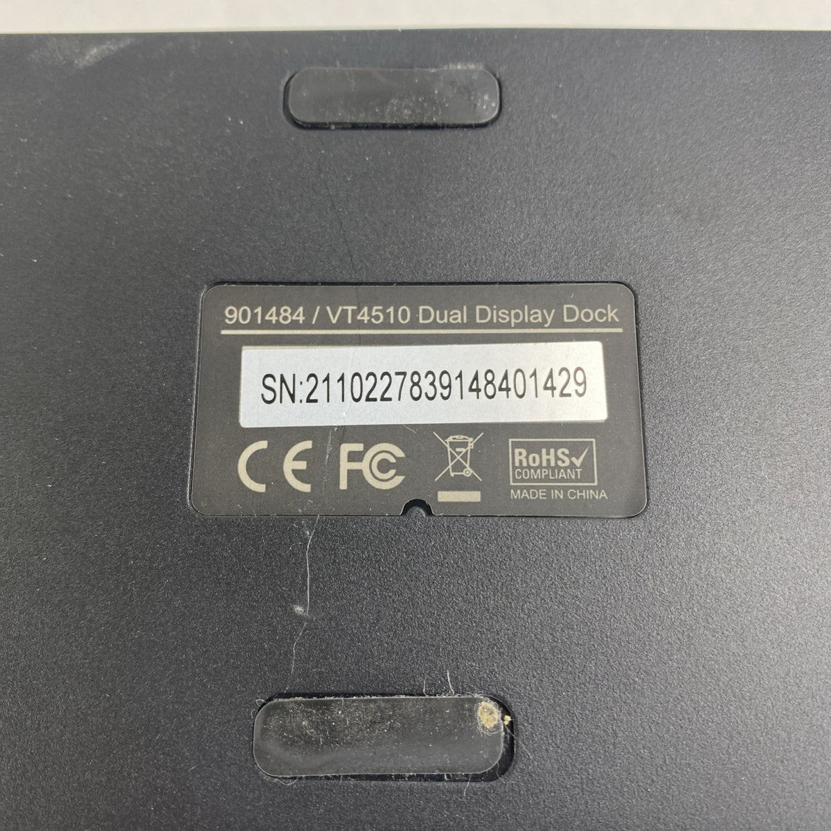 VisionTek VT4510 Dual Display Dock w/ AC Adapter PA Fore PS200D06500G112