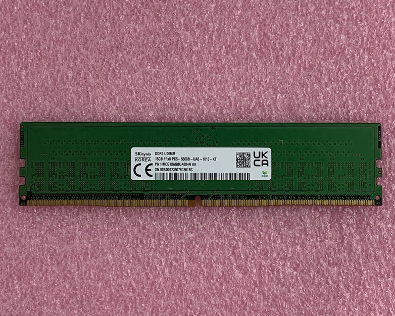 SK Hynix HMCG78AGBUA084N AA DDR5-4800 1x16GB UDIMM Desktop Memory RAM