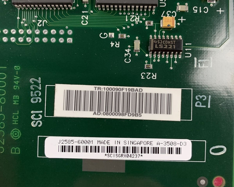 J2585-60001 HP Dual Ports 10/100VG 32-Bits Ethernet PCI LAN Network Adapter