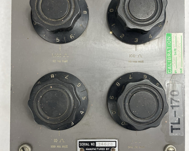 Hallcross No 830 Resistance Box Untested