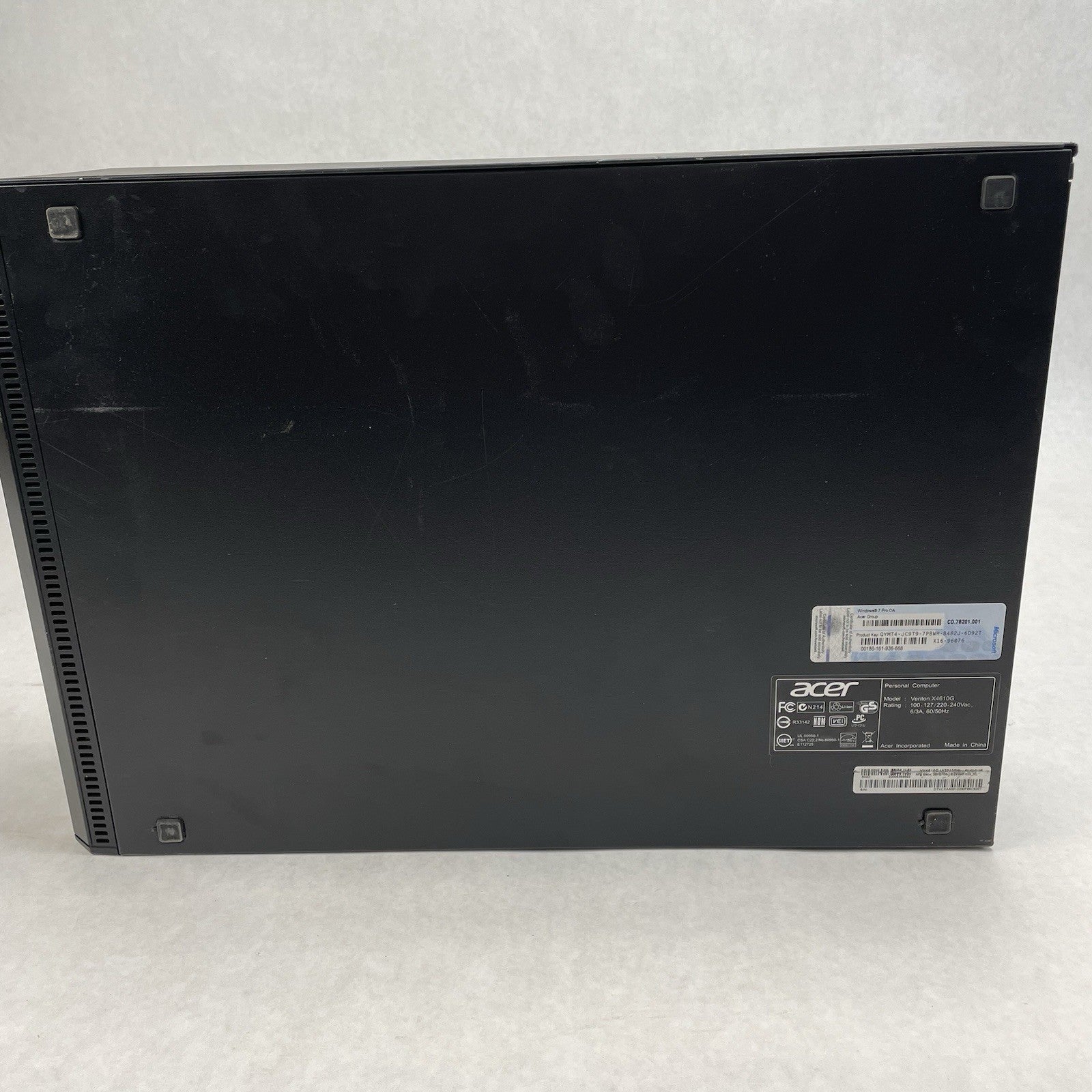 Acer Veriton X4610G SFF i3-2120 3.30 GHz 4 GB RAM No HDD No OS