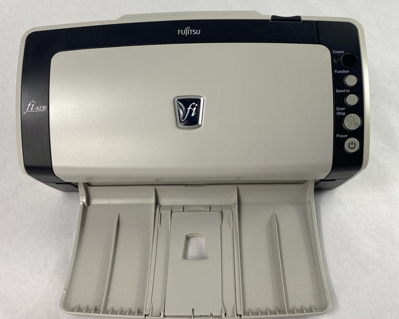 Fujitsu fi-6130Z Document Scanner Parts and Repair Lot of 2