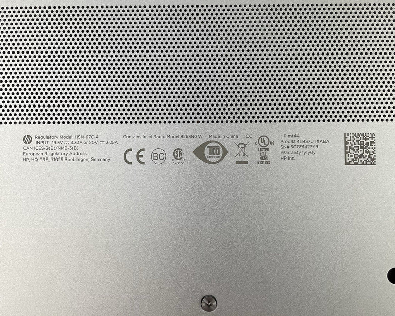 HP mt44 14" Ryzen 3 Pro 2300U 2.00 GHz 4 GB RAM No SSD/OS/AC