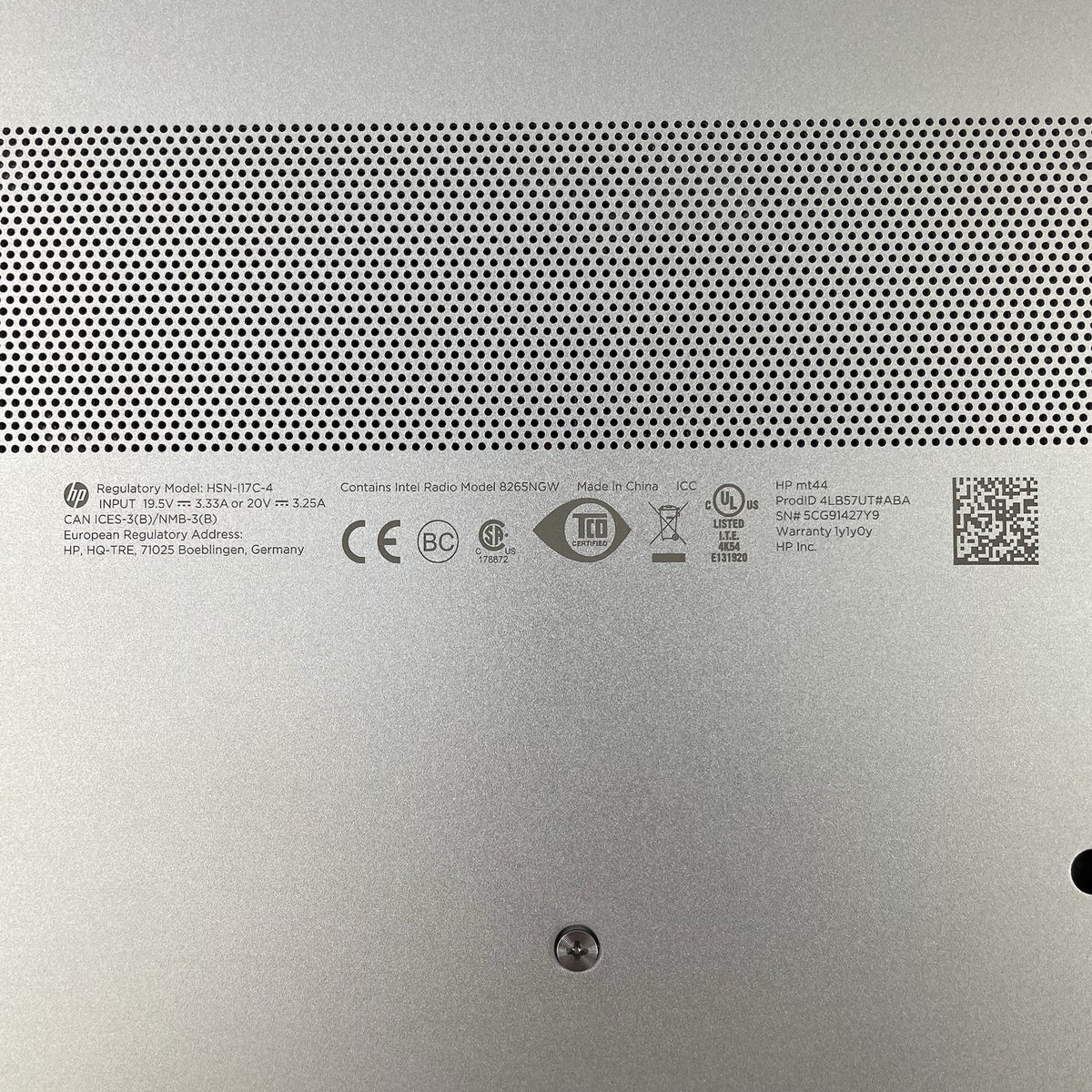 HP mt44 14" Ryzen 3 Pro 2300U 2.00 GHz 4 GB RAM No SSD/OS/AC15