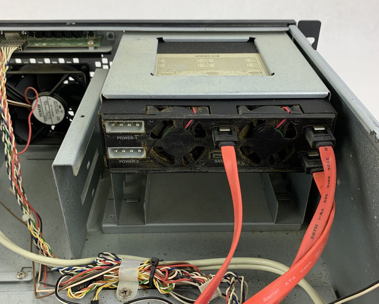 Advantech CTOS 4U Rackmount Industrial Server Chassis No Key Unlocked