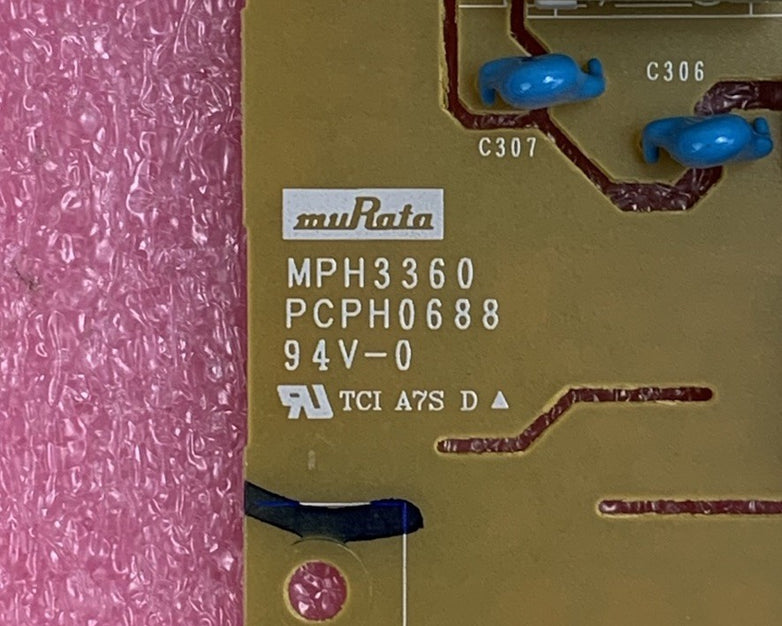 Ricoh Murata MPH3360 PCPH0688 High Voltage Printer Power Board
