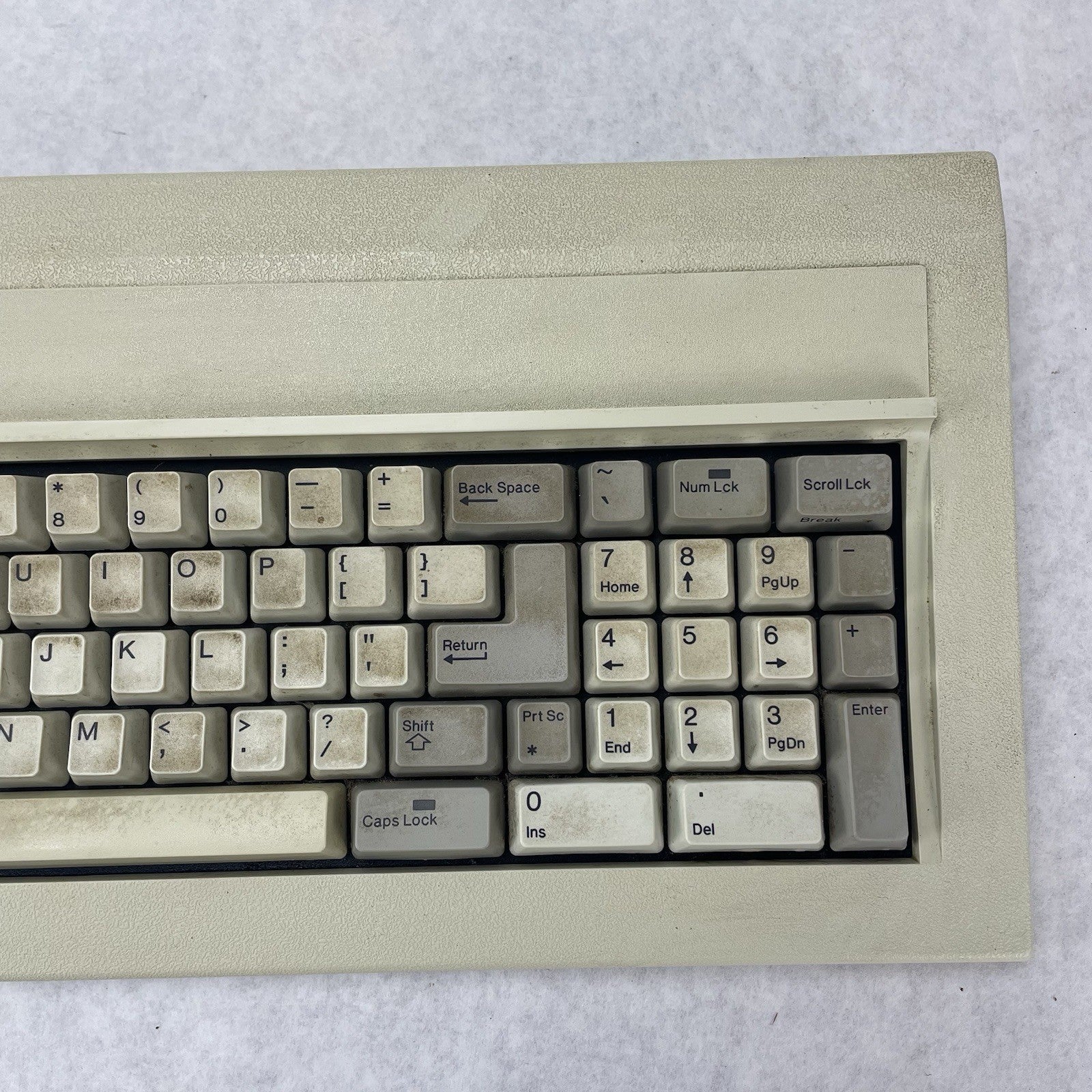 Zenith Data Systems Z-150 Keyboard Green Alps3