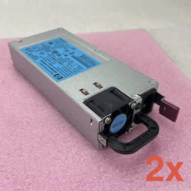 HP 460W Server Power Supply DPS-460EB A 499249-001 511777-001 Lot of 2