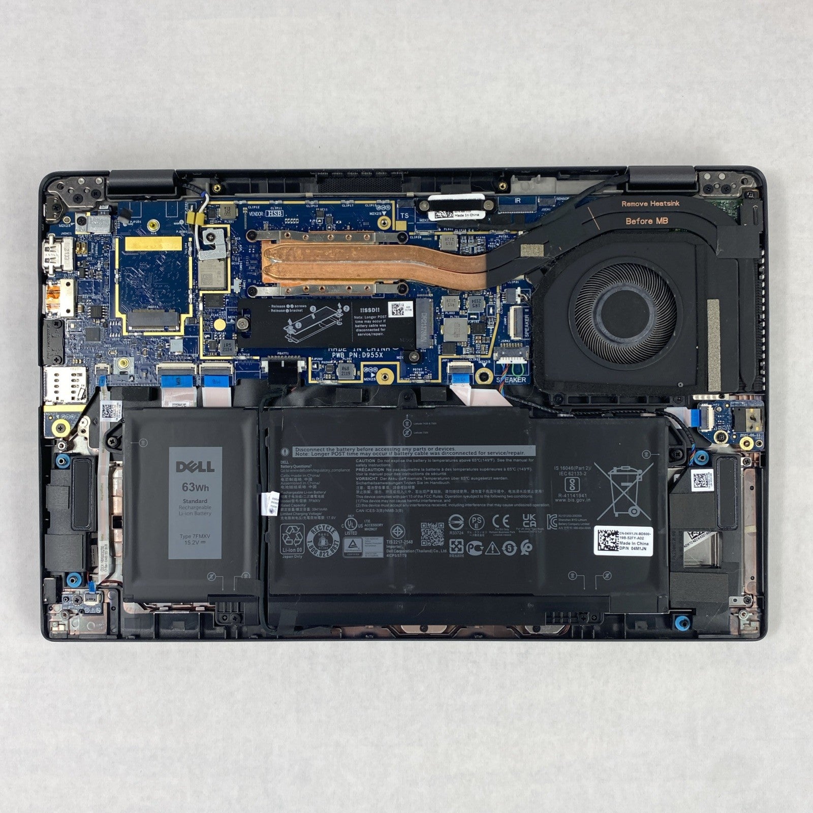Dell Latitude 7420 Core i7-1185G7 3.00 GHz 16 GB RAM 14" No SSD No OS
