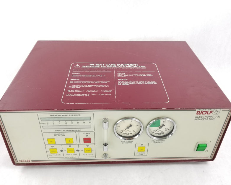 RICHARD WOLF 2264.00 Electronic CO2 Insufflator  Powers On  Includes Power Cord