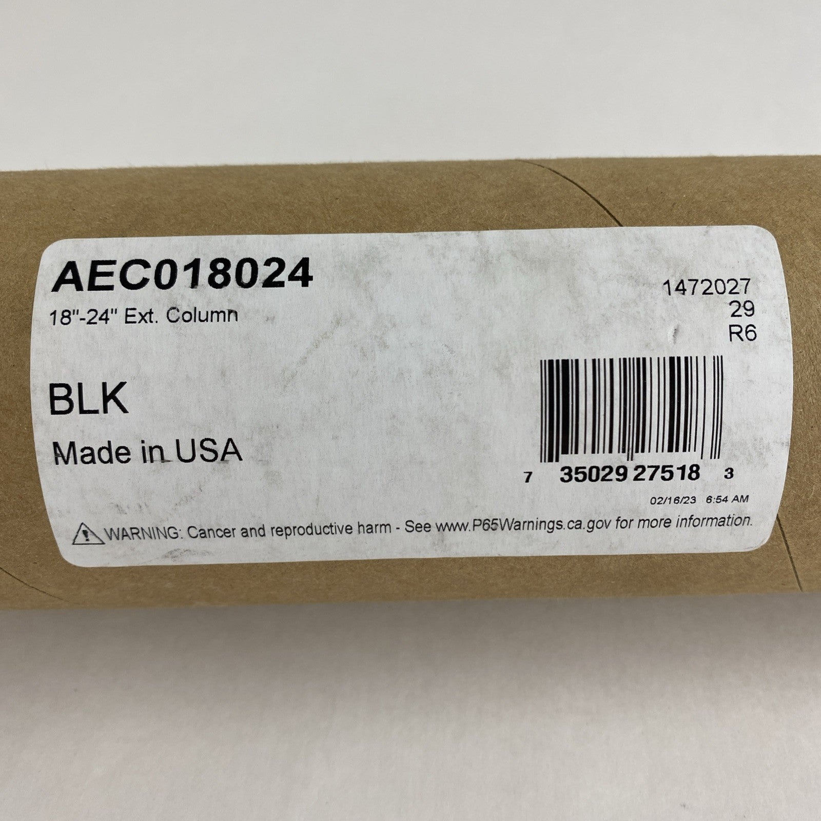 Peerless AEC018024 18"-24" Ext. Column Black3