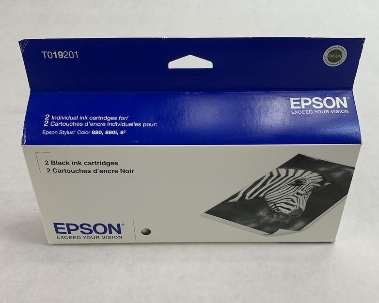 Epson T019201 Black Ink 2-Pack Exp. Jan 2012