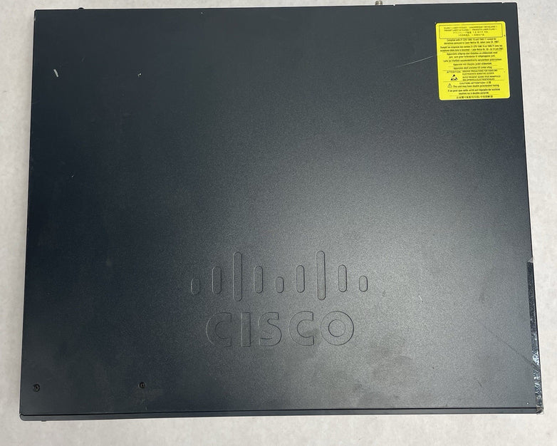 Cisco WS-C2960X-48FPS-L  V07 48 port GIG POE+ Switch Tested & Reset No Rack Ears