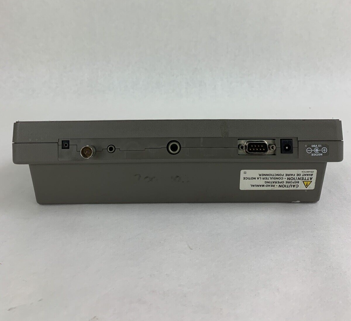 Beckman PHI 72 PH Meter 123144 12VDC 0.3 Amp