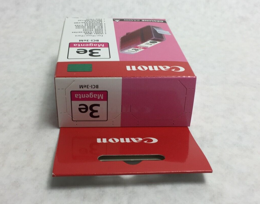 Genuine Canon Magenta 3e BCI-3eM Ink Cartridge