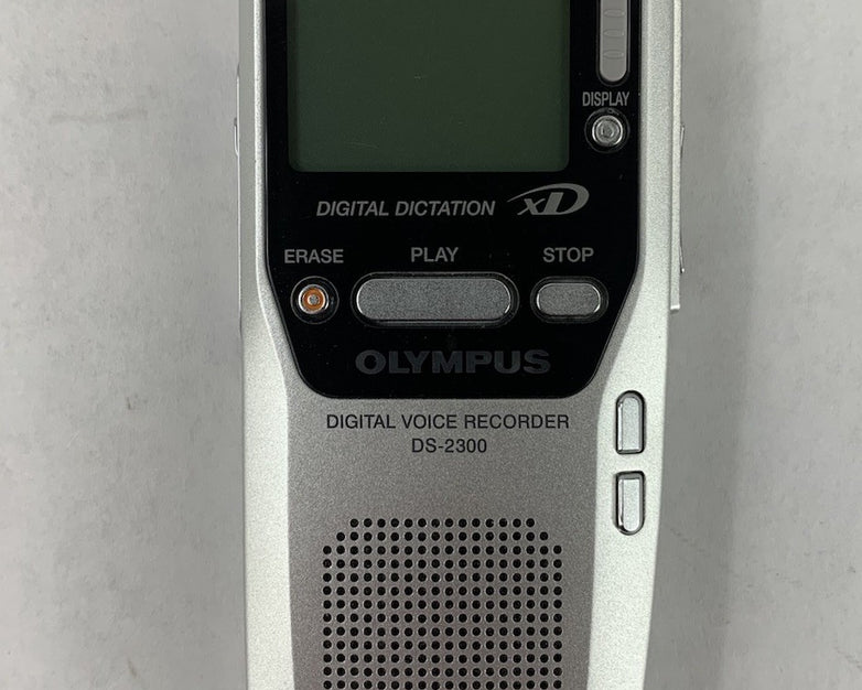 Olympus DS-2300 Digital Voice Recorder - Power Tested