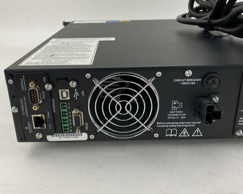 Emerson GXT4-1500RT120 Liebert GXT4 AC Power System 1500VA 120V