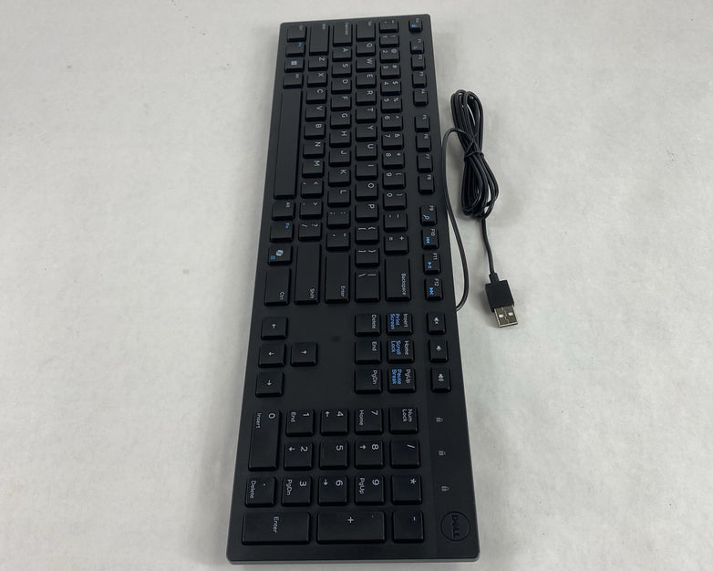 Dell KB216t1 Wired USB Slim Keyboard (Lot of 10)