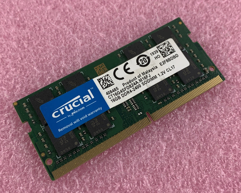Crucial CT16G4SFD824A.M16FJ 16 GB DDR4 240MHz PC4-19200 Laptop Memory RAM