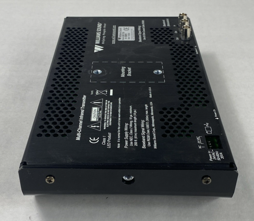 Williams Sound WIR TX9 Multi-Channel Infrared Transmitter