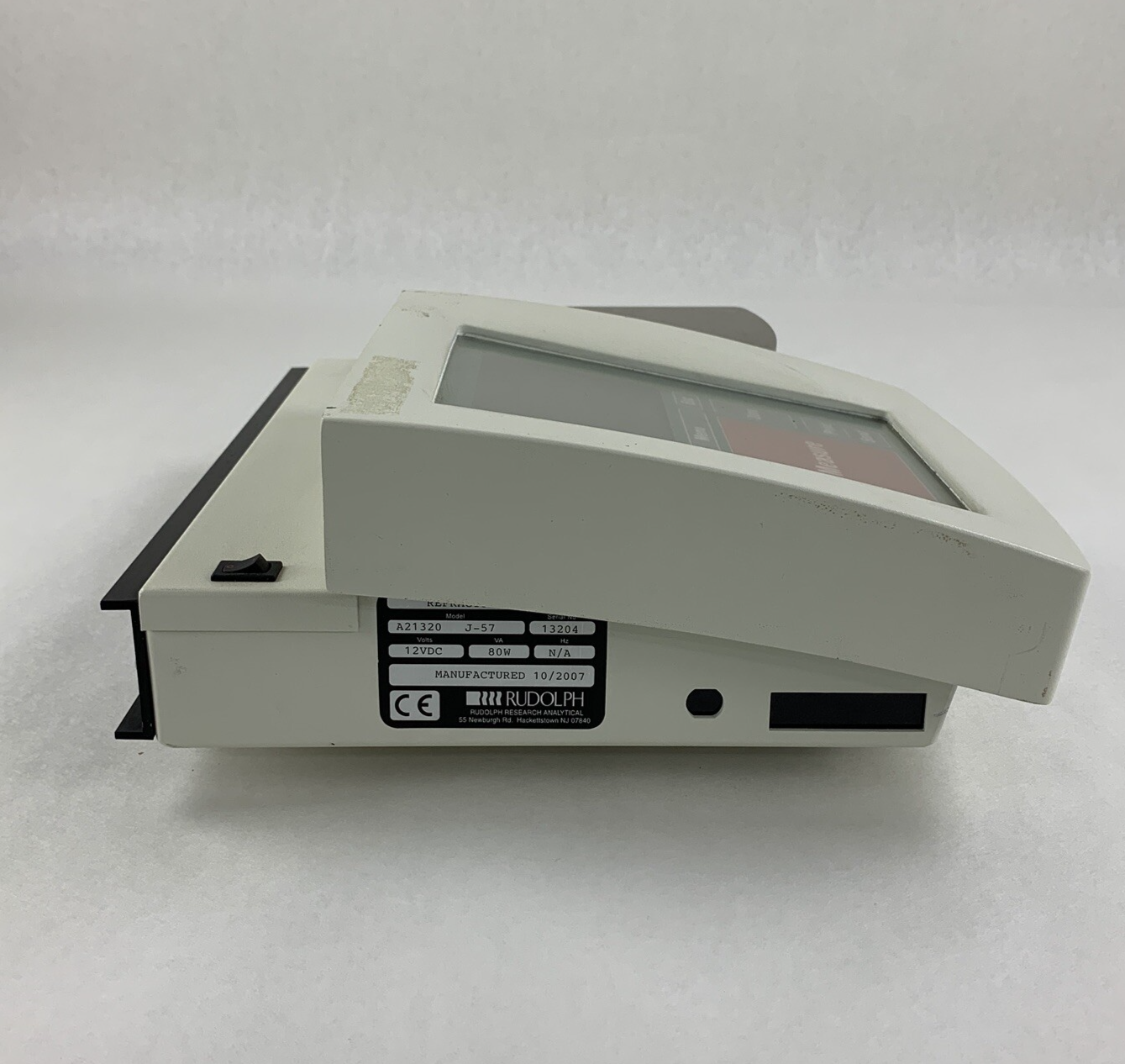 Rudolph A21320 J-57 Refractometer 12VDC 80W No Power Supply