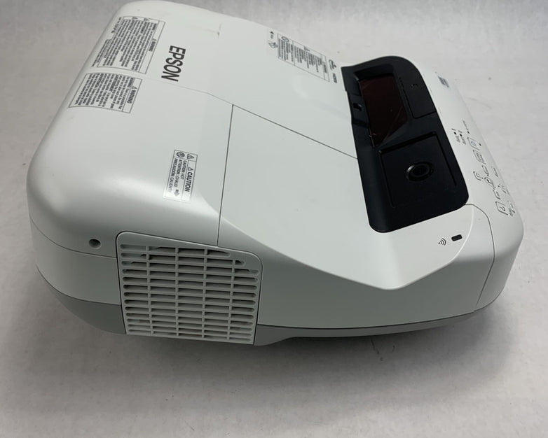 Epson BrightLink 595Wi H599A LCD Lamp Projector 1221 Lamp Hours - No Remote