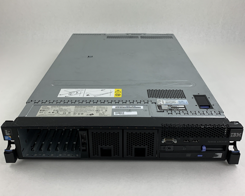 IBM System X3650 M3 Server Xeon E5620 2.4 GHz 16 GB Ram Raid M5015 No OS No HDD