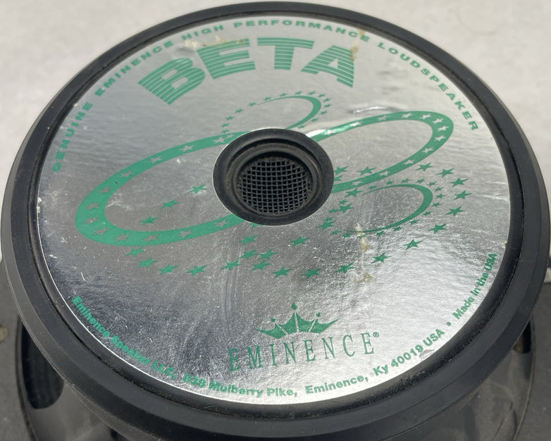 Eminence Beta 8 Inch Speaker