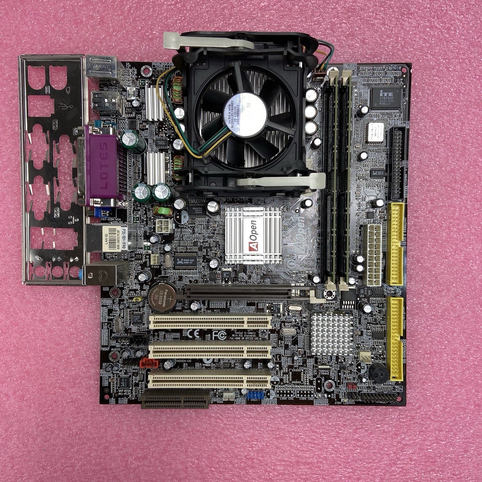 AOpen MX46-533V Motherboard Intel Pentium II 750MHz 2GB RAM w/IO Shield5