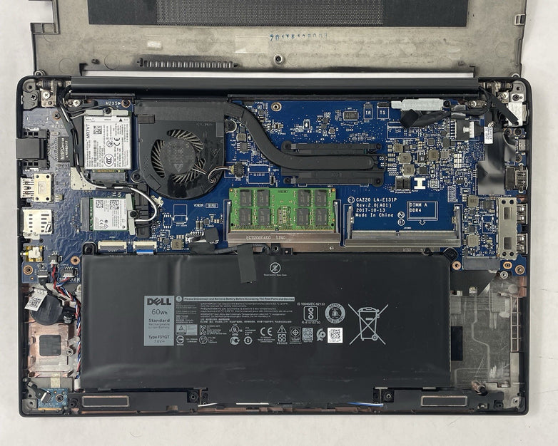 Dell Latitude 7480 14" Core i7-7600U 2.80 GHz 16 GB RAM No HDD No OS READ