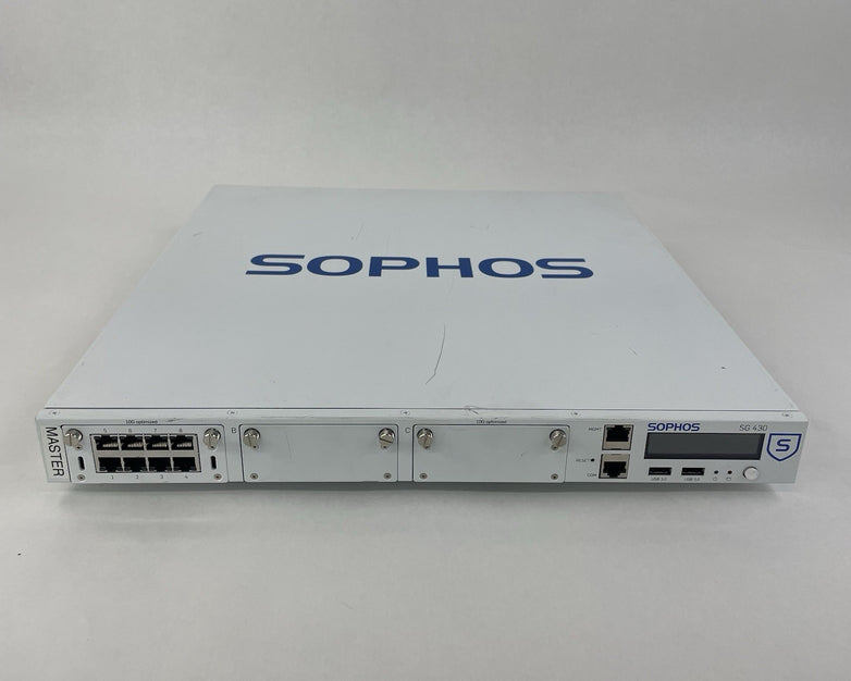Sophos Firewall UTM SG 430 rev.1 No Licenses - Tested