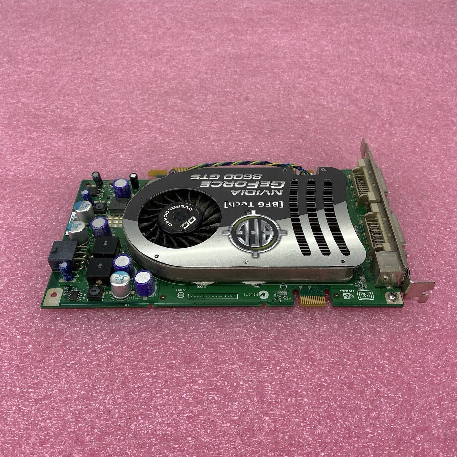 BFG TECH Nvidia GeForce 8600 GTS PCIe 256MB Graphics Card BFGR86256GTSOCE2