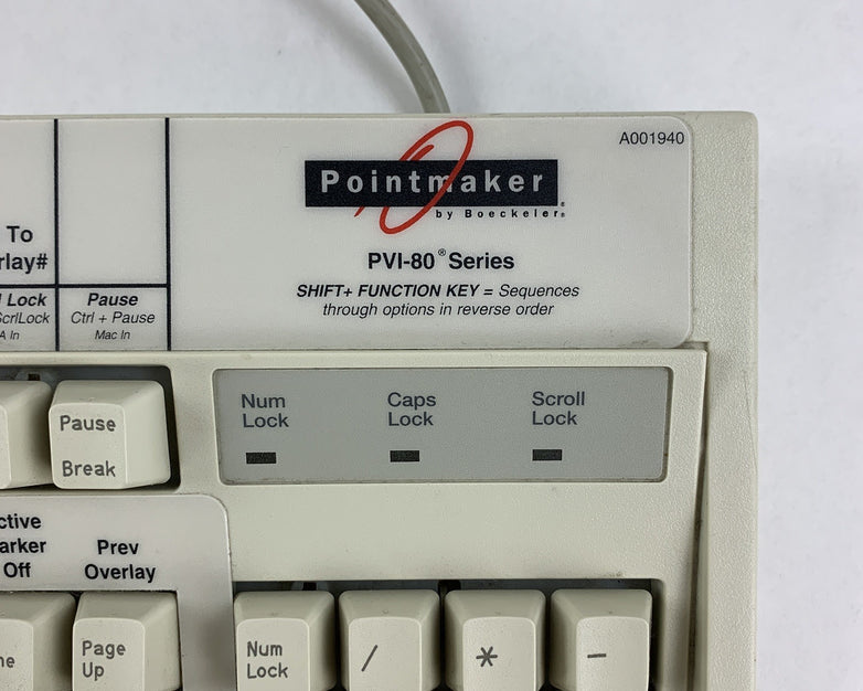 Keytronic E03600QL-C Wired Keyboard AT Clicky Mechanical Vintage Tested