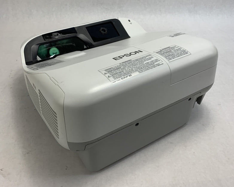 Epson BrightLink 595Wi H599A LCD Lamp Projector 878 Lamp Hours - No Remote