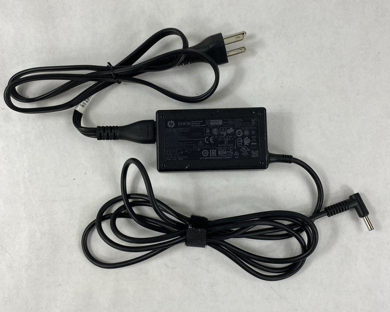 HP TPN-CA16 65W 19.5V 3.33A 4.5mm Laptop AC Adapter w/ Power Cord - Lot of 5