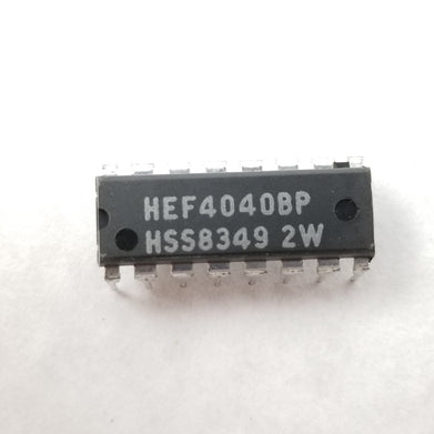 HEF4040BP HSS8349 2W 12-stage Binary Ripple Counter IC 16 Pin Lot of 25