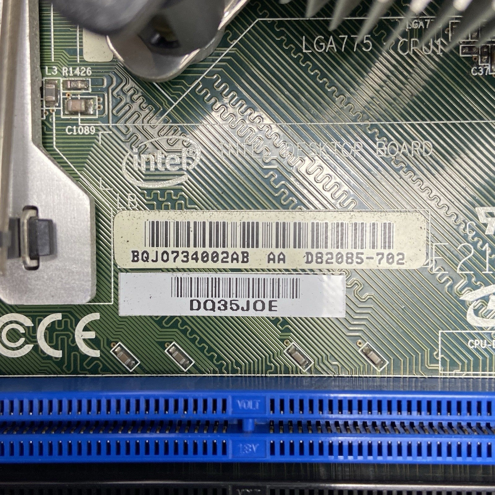 Intel DQ33JOE Motherboard Intel Core 2 Duo E6750 2.66GHz 2GB RAM w/IO Shield6