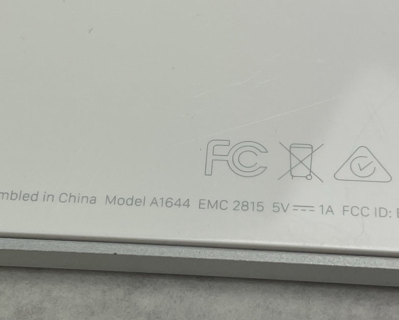 Apple Magic Wireless Rechargeable Keyboard A1644 Tested Working