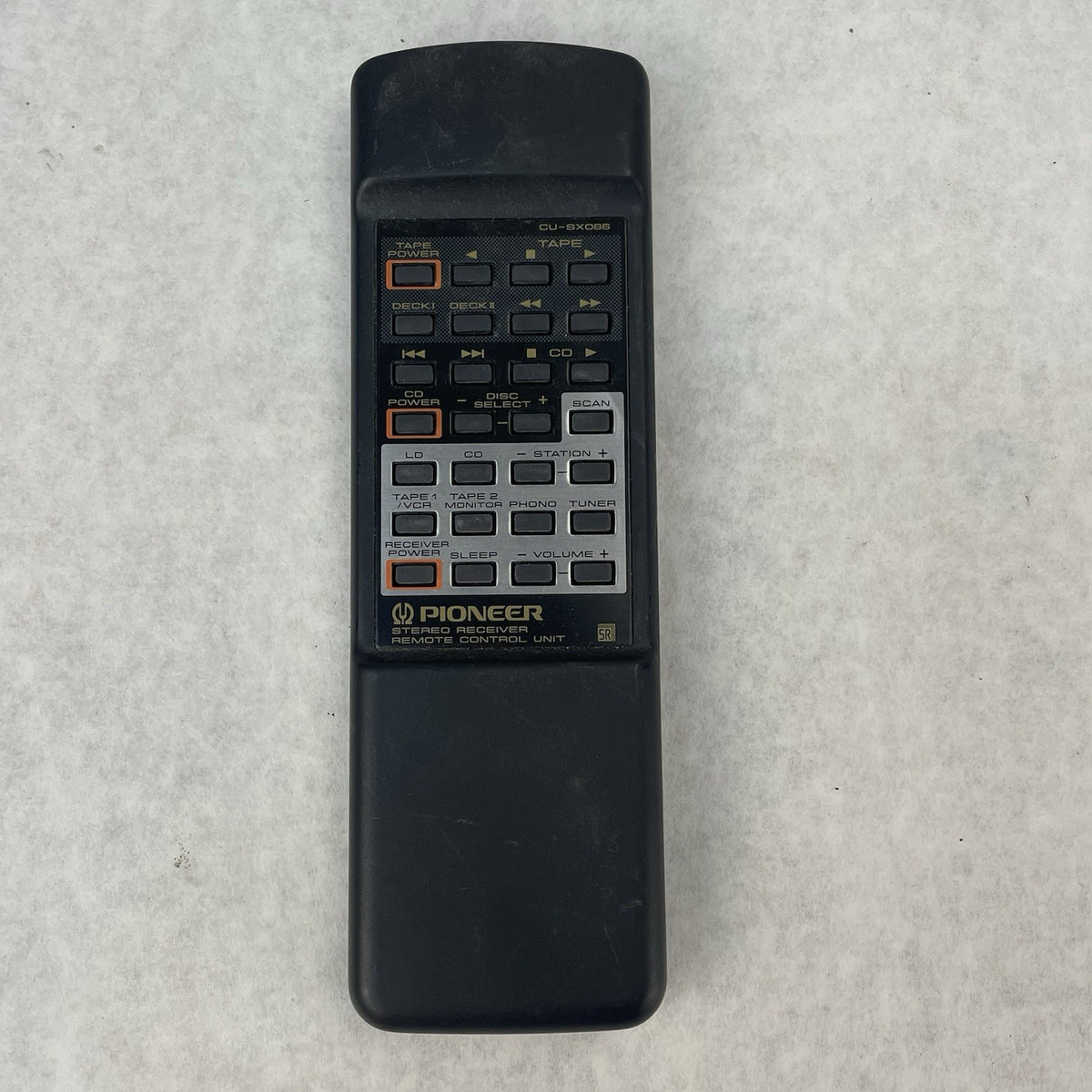 Pioneer CU-SX086 Remote Untested1