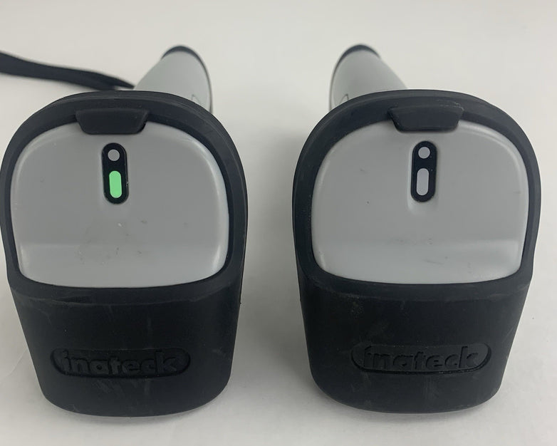 Inateck BCST-70 Bluetooth 1D Barcode Scanner 35m  Direct Tested No Cord Lot of 2