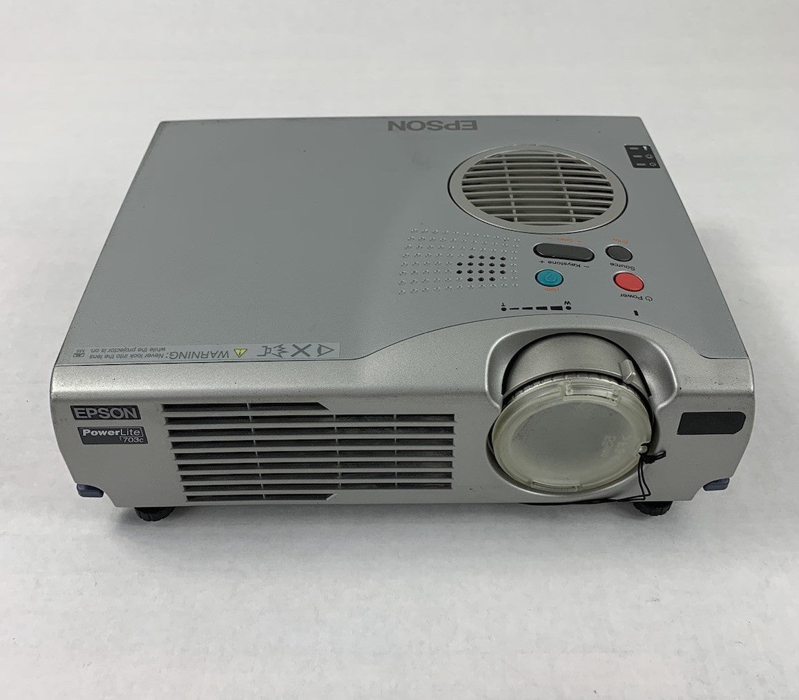 Epson EMP-703 LCD Lamp Projector No Remote No Cords