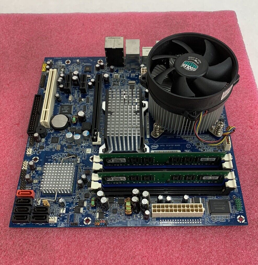 Intel DG33TL Motherboard Intel Pentium Dual E2160 1.8GHz 2GB RAM w/Shield