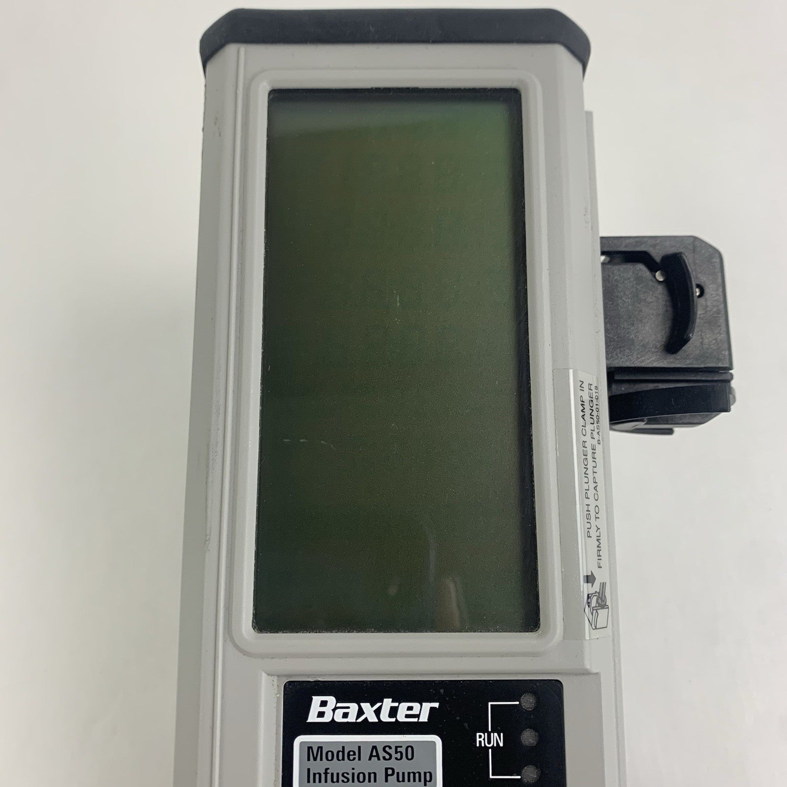 Baxter AS50 IM8550 Infusion Pump Powers On Factory Reset No Batteries No Charger3